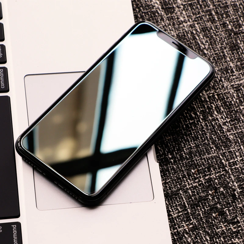 Зеркальное Защитное стекло для iPhone X XS MAX XR Защита экрана iphone 6 7 8 6S защита из