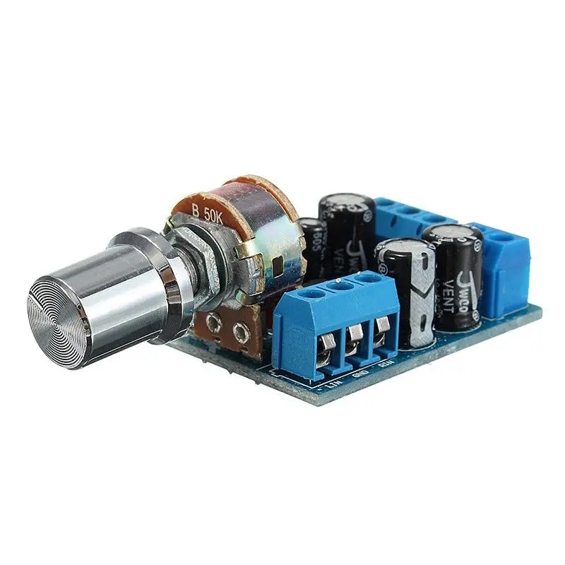 TDA2822 TDA2822M мини 2 0 канал 2x1 Вт стерео аудио усилитель мощности плата DC 5 в 12 В