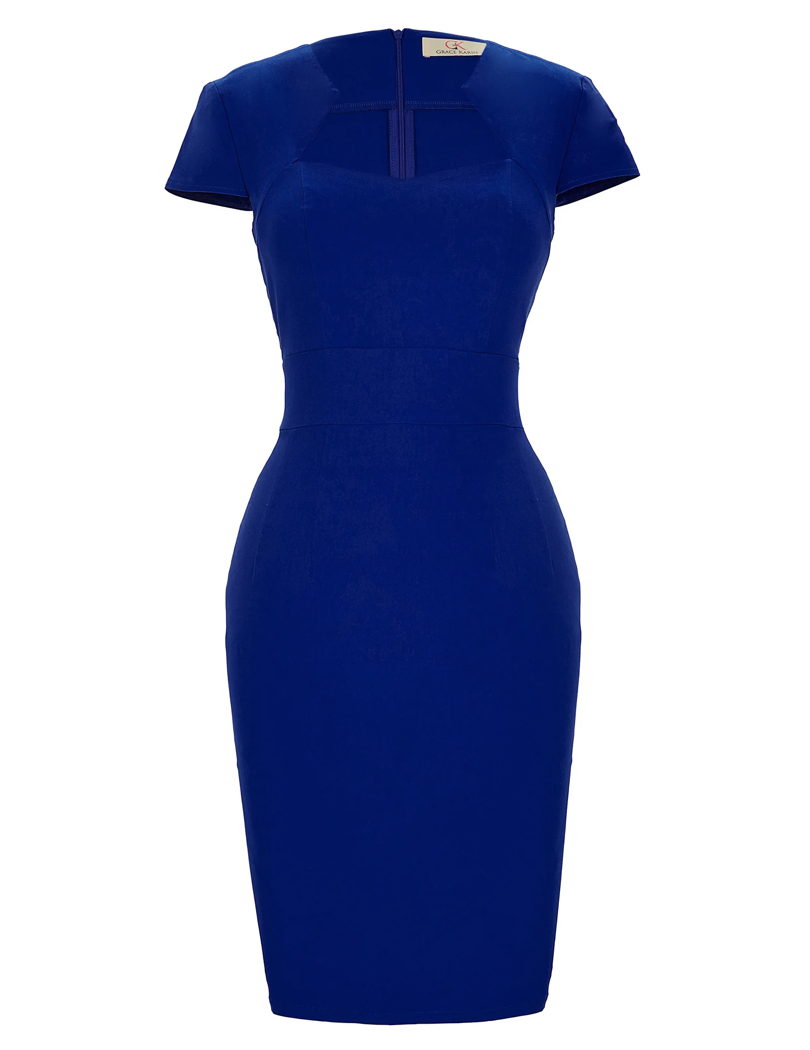 

Women's Bodycon Business Vintage Pinup Pencil Wiggle Work Cocktail Party Dress