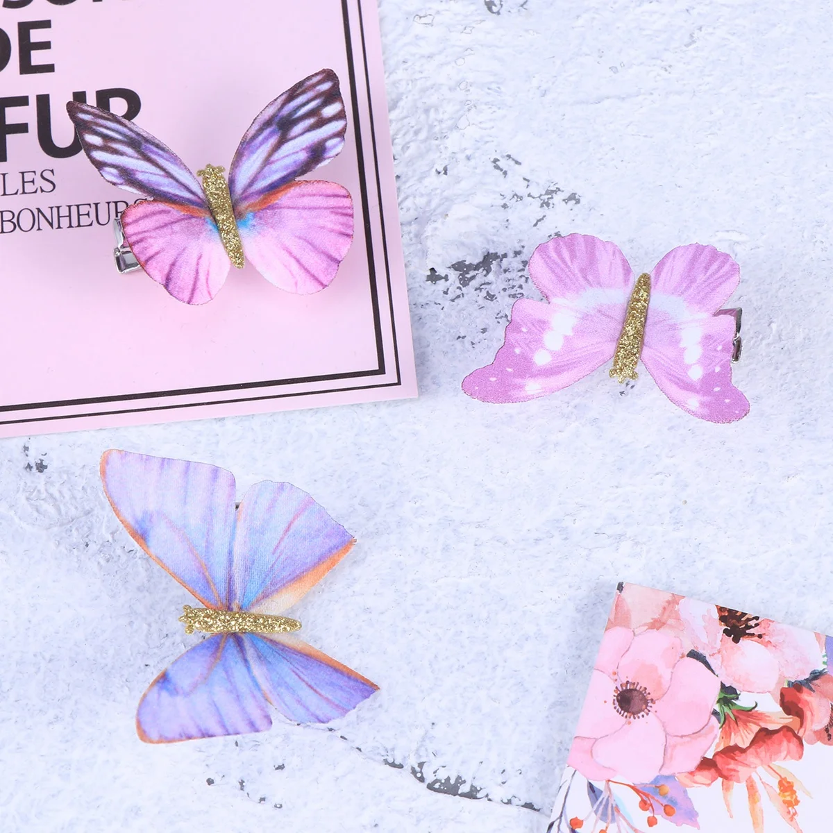 10pcs Hair Clip Butterfly Adorable Cute Headdress Bobby Pin Hair Clips Hair Barrette for Kids Baby Girls Children