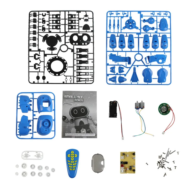 Модернизированный MoFun-963 DIY 6 брюки с широкими штанинами RC робот инфракрасное препятствие избегания жест Управление программируемый с передатчиком