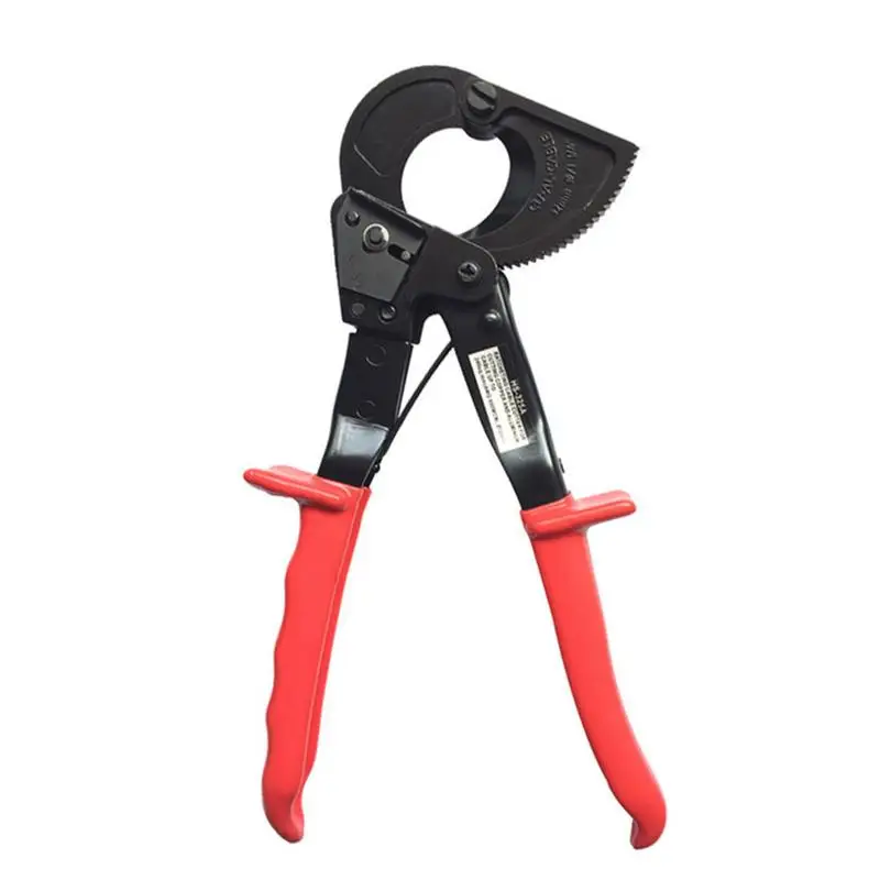 

Electrical Wire Cable Cutters Ratchet Cable Cutter Wire Cut Hand Tool Anti-slip Rubber Pliers Hand Tools