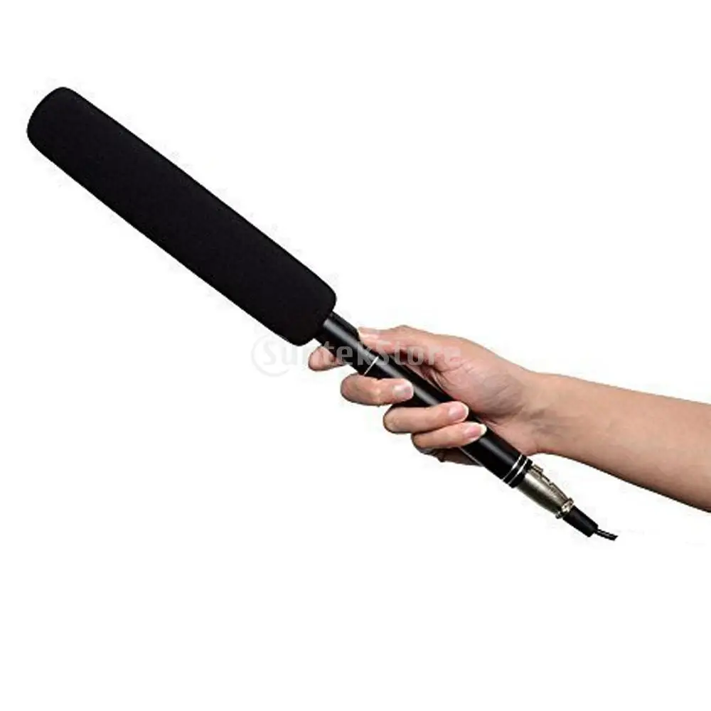 21 см длинная поролоновая губка для ветрового стекла кожух микрофона|shotgun cover|for