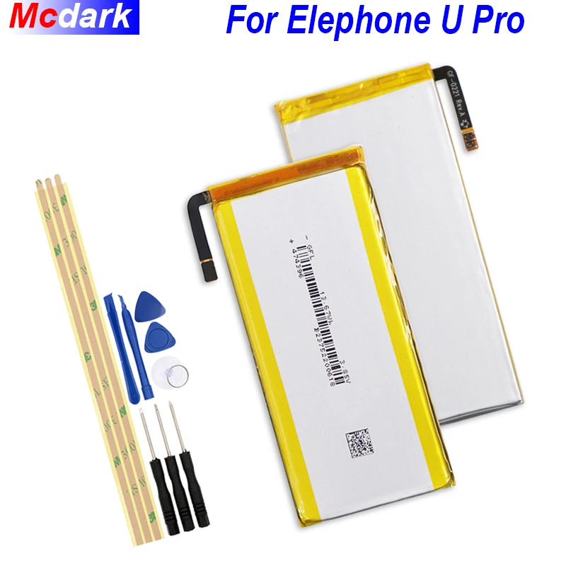 Mcdark 3550 мАч для Elephone U Pro запасная батарея Batterie аккумуляторная AKKU ACCU PIL телефон с