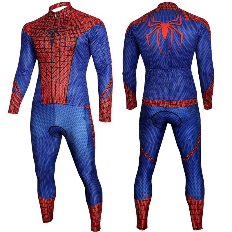 spiderman bike jersey
