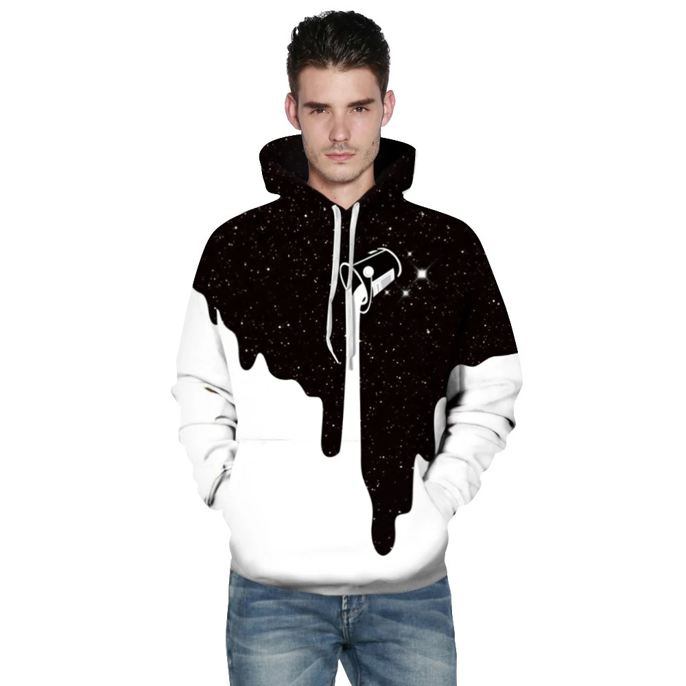 galaxy print hoodies