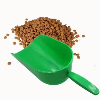 

2pcs Farm Animals pig Useful Dry Food Spoon Hand Shovel Pets Feed Measuring Plastic Scoop For Pig dag sheep