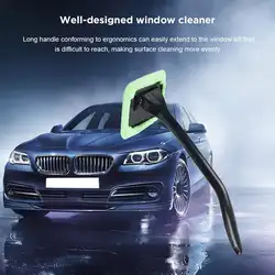 Очиститель автомобильных стекол лобовое стекло ветрового стекла из микрофибры для мойки машины кисточки пыли длинная ручка инструмент