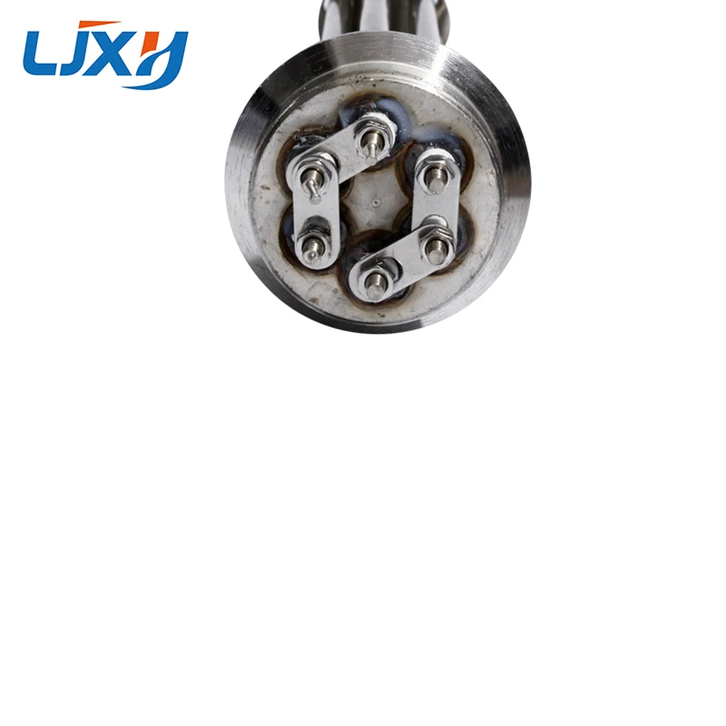 LJXH трубчатый Масляный Нагреватель нагревательный элемент 220 В/380 В 63 мм фланцевый диск мощность 3 кВт/6 кВт/9 кВт/12 кВт для теплопроводной масляной плиты