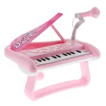 Электрический фортепианный микрофон, регулируемый объем, музыкальный инструмент для раннего развития, игрушки для детей ясельного возраста