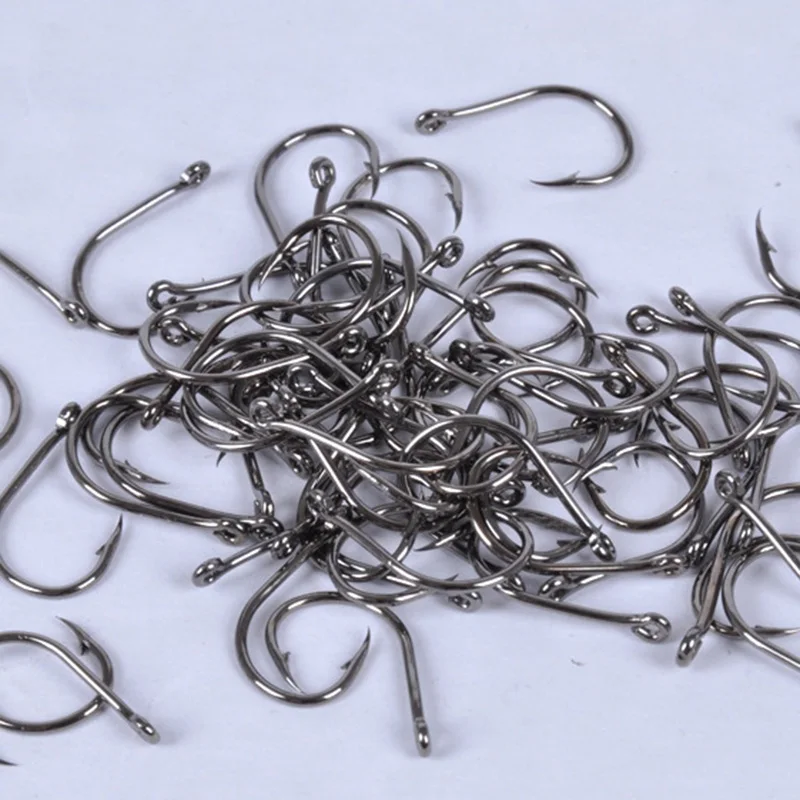 

600pcs/Set Carbon Steel Fishing Hooks Circle Fishing Hooks Fishing Accessories