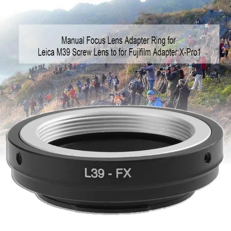 Camera Lens Adaper L39-FX for LEICA M39 Screw Lens to for Fujifilm X-Pro1