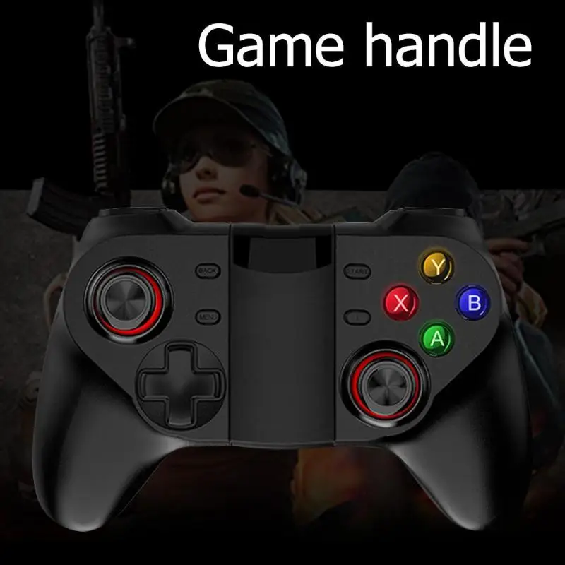 Mobile Trigger Joystick Gaming Pad Wireless Game Pad Bluetooth Gamepad Pubg Controller For iOS/Android/For PS3/PC/Smart TV