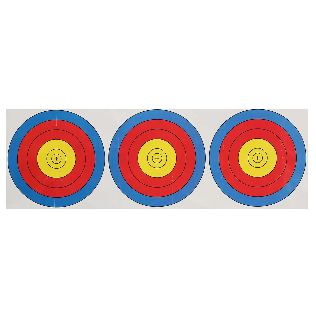 New 3 Spot Targets Archery Paper Archery Shooting Target Partice Paper