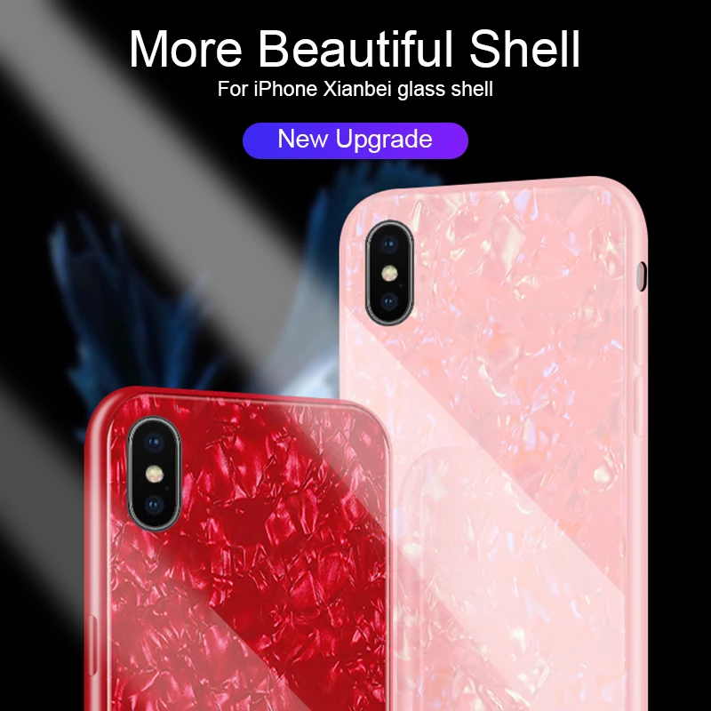 

Fashion Shell Phone Case For iPhone 7 Luxury Marble Cover Shell For apple aple iPhone XS max X XR 10 8 7 6 plus i7 ix Back Coque