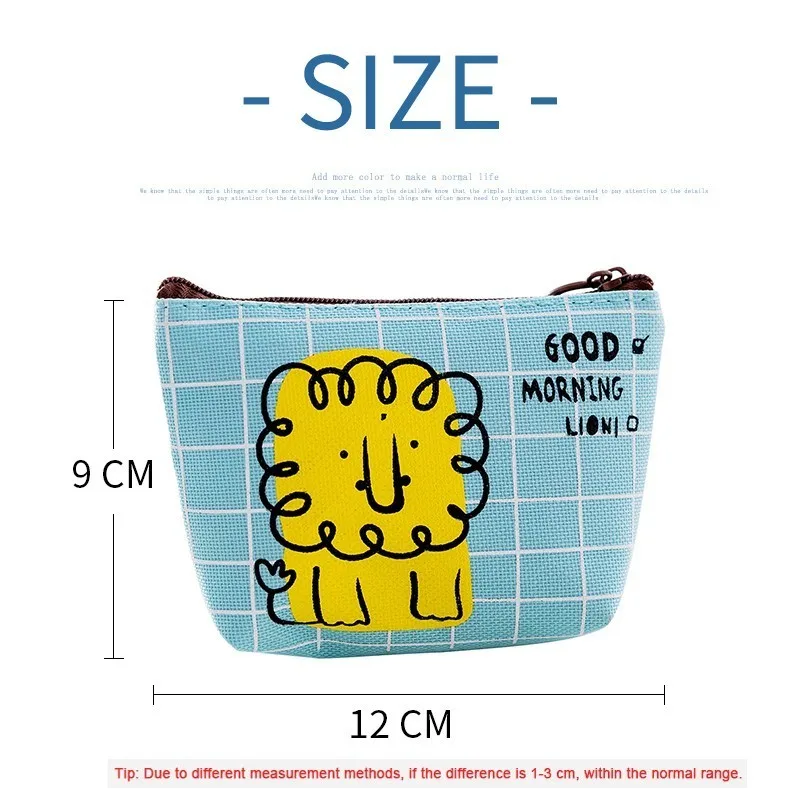 Mini Children s Pocket Wallets Coin bags Lovely Cartoon Animal coin purse kids Small Change Pouch Zipper Wallet Key Card Holder