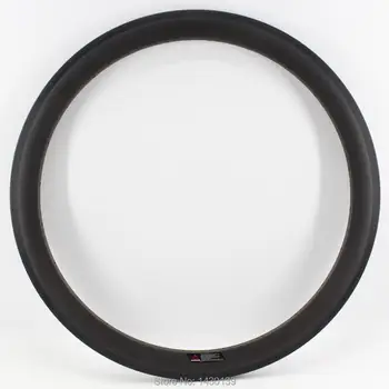 

New 700C 50mm Road bicycle matt UD full carbon bike wheels clincher rim with basalt brake surface 20.5/23/25mm width Free ship