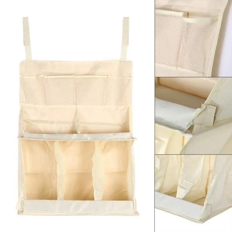 Водонепроницаемая подвесная сумка для детской кровати портативная детская кроватка пеленки для новорожденных прикроватная тканевая колыбель сумка Детский Комплект постельного белья Органайзер
