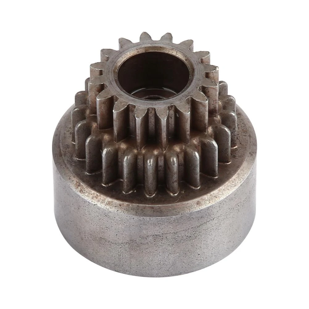 Double Gears for HSP 94122 Nitro 1//10 Car Drift Vehicle RC Clutch Bell,02023 Metal Clutch Bell