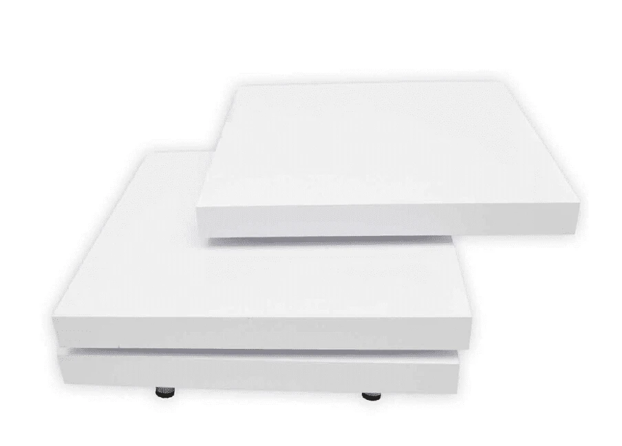 vidaXL Coffee Table Side Tables Furniture 3 Tiers Living Room Mesas De Centro Coffee Table High Gloss White Coffee Table Modern
