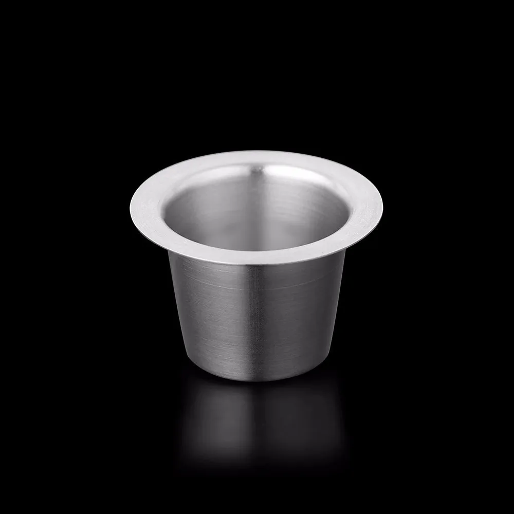 

2PCS/Box Refill Nespresso Coffee Capsulas Stainless Steel Refillable Nespress Coffee Capsule Reusable Italian Coffee Filters Cup