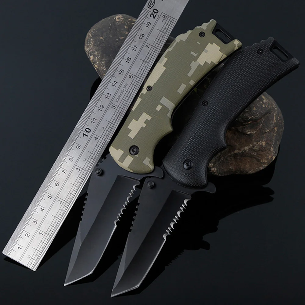 

OWL OD041 Free shipping Camping Tactics Outdoor Tool Folding Knife Multi-function Survival Hunting folding knife