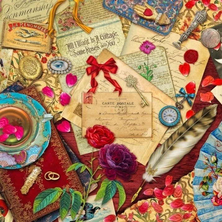 vintage love letter poster print by aimee stewart 18 x 9 in plaques signs from home garden