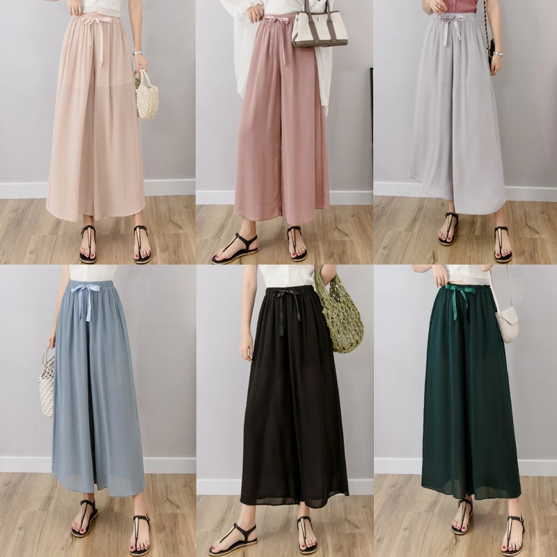 ladies thin summer trousers