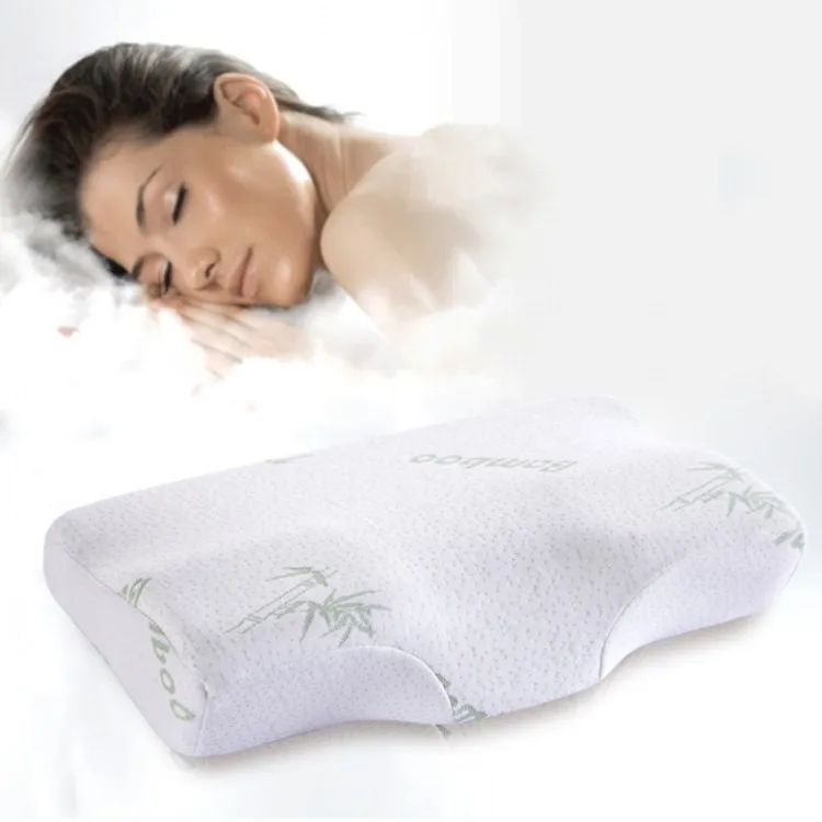 Air Layer Bamboo Fiber Slow Rebound Memory Pillow Cervical Pillow Students Low Pillow Core Neck Pillow Heart Sleep Air Layer Bamboo Fiber Slow Rebound Memory Pillow Cervical Pillow Students Low Pillow Core Neck Pillow Heart Sleep