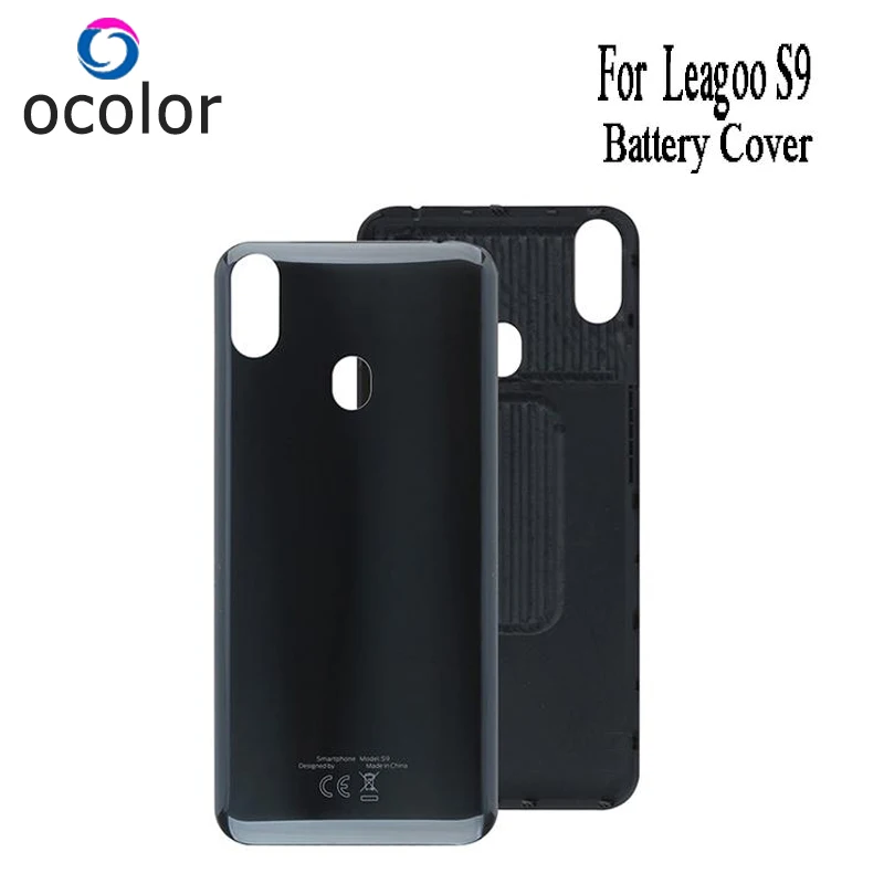 

ocolor For Leagoo S9 Battery Cover With Radiating Film Replacement Slim Protective Battery Case For Leagoo S9 Phone Accessory