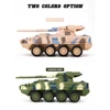 RC Tank 8012 Mini Model Military 40Mhz Toy Vehicle Rotatable Wireless Charging Eletric Tanks Simulation Gifts Toys for children 3