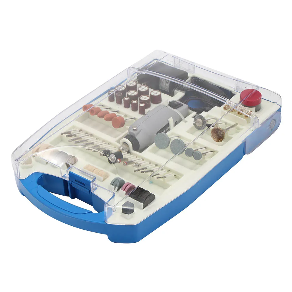

110Pcs/Set 12V Mini Multifunctional Polishing Engraving Machine Electric Drill Grinder Tool Kit