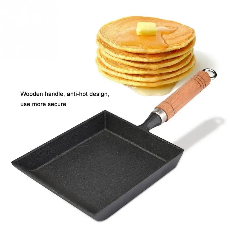 Rectangular Japanese Non stick Frying Pans Tamagoyaki Omelette Pan Fry