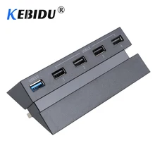 Kebidu usb-хаб адаптер высокоскоростной 5 портов USB 3,0 концентратор 1 USB 3,0+ 4 USB 2,0 для sony для PS4 для Playstation 4