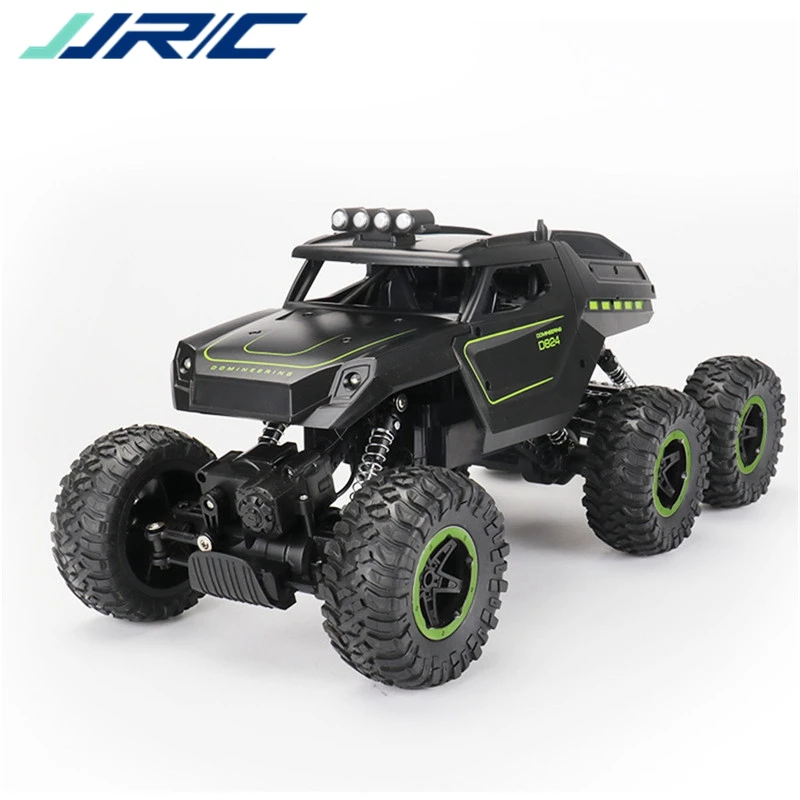 

JJRC D824 1/12 2.4G 6WD Rc Car Green Color Off-road Climbing Truck Crawler w/ HeadLight RTR Toys