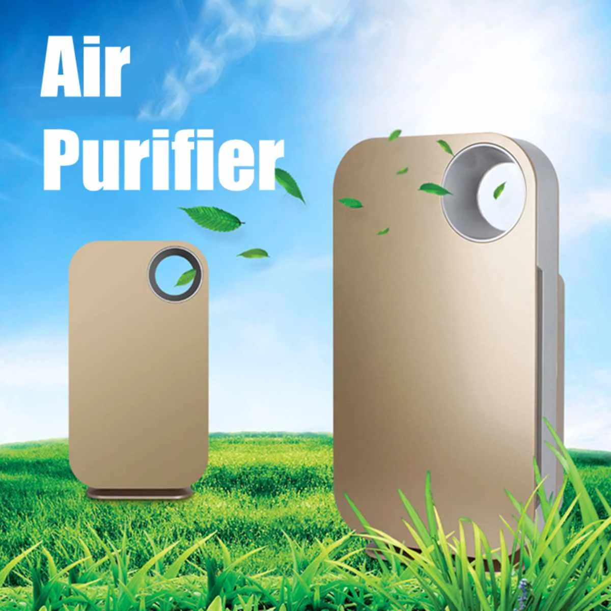 

53W Portable Smart PM2.5 LED LCD Screen Negative Ions Air Purifiers Household Intelligent Fresh Air Cleaning for Formaldehyde