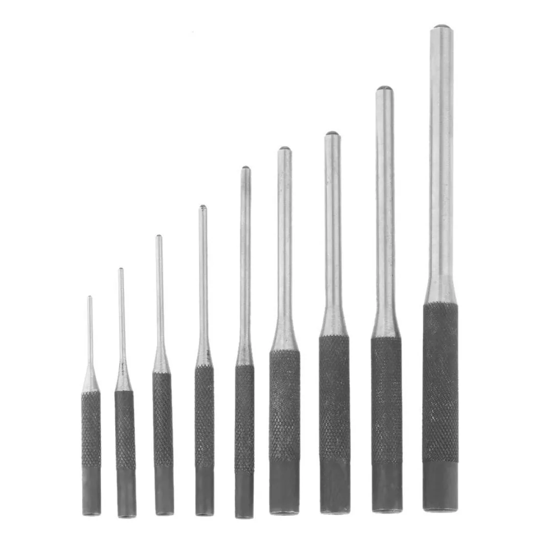 

13Pcs Roll Pin Punch Set Tools Hollow End Starter Roll Up Case Pin Punch For Hand Punching Tool Metalworking Chisel