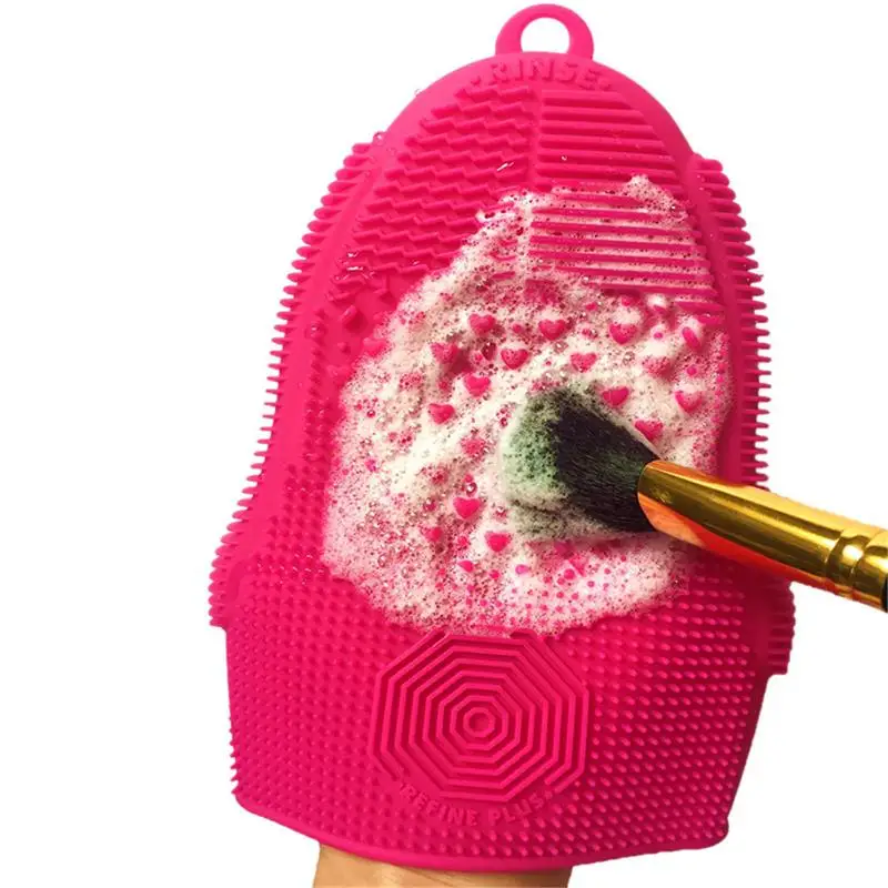 Silicone Makeup Brush Cleaning Pad Washing Tools Cosmetics Makeup Brushes Scrubber Board Washing Cosmetic Brush Cleaner Tool Silicone Makeup Brush Cleaning Pad Washing Tools Cosmetics Makeup Brushes Scrubber Board Washing Cosmetic Brush Cleaner Tool