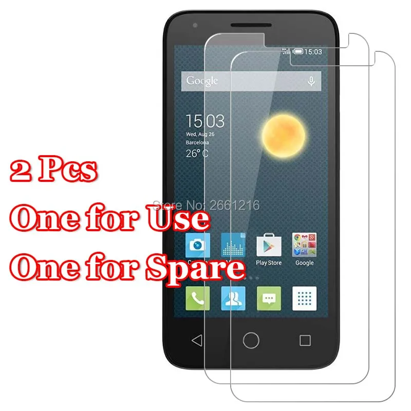 2 шт./лот закаленное стекло 9H для Alcatel Pixi 3 (4 5) Премиум Защитная пленка экрана One Touch 4