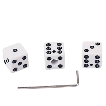 

Dice Shaped Control Knobs Fit Split Shaft Gibson Gretsch Guitars