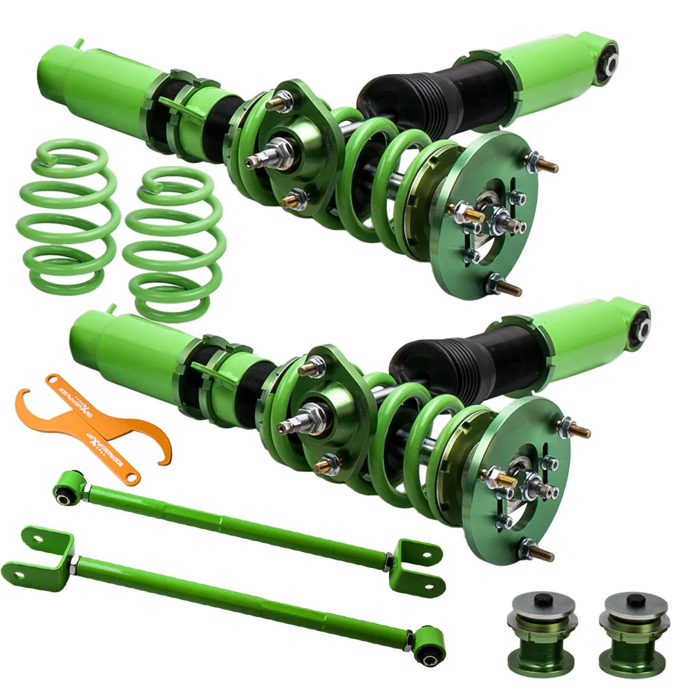 

Coilovers Suspension for BMW E46 3 Series 320i 323i 323Ci 325Ci Shock Strut Coil Springs Rocker control arm