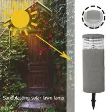 Для подсветки газона с питанием от солнечной панели свет водостойкий открытый фонарь для ландшафтного сада лампа сообщества сад дорога тропинка декоративное освещение