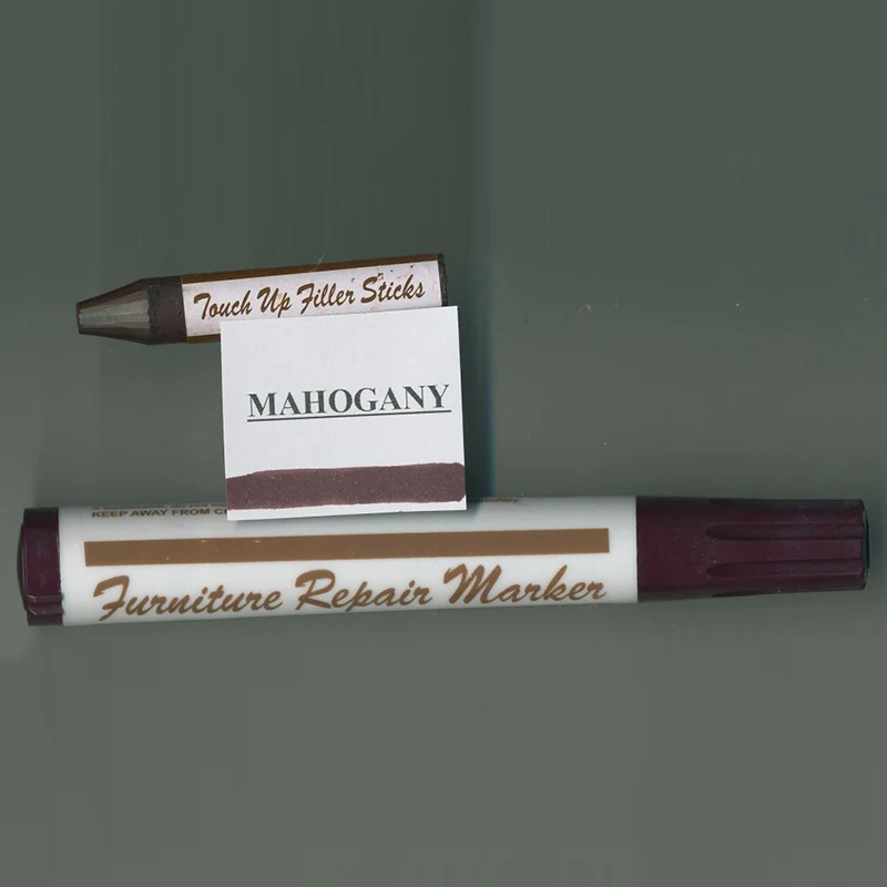 

Repair Furniture Floor Scratches Gouges WOOD MARKER + Color FILLER STICK Kit 15g