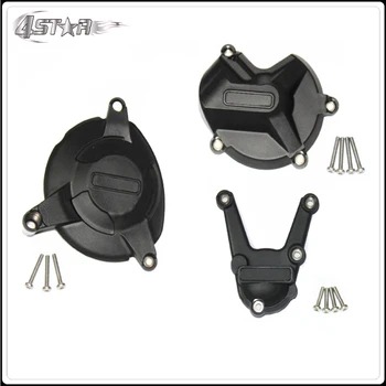 

Motorcycle Engine Stator Crank Case Cover Set Black Crash Pad Slider Protector For BMW S1000RR S1000R 2009-2016 Street Bike
