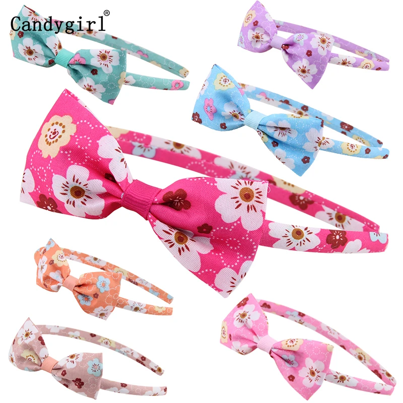 

147pcs Hair Hoop Butterfly Bow Headband Rustic Fresh Flower Headwear Elastic HairBands Women Girls Hair Accessories Headpieces
