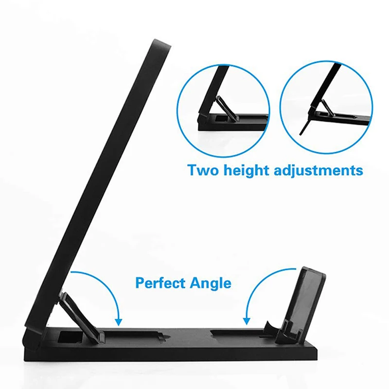 Горячие предложения мобильный телефон экран 3D усилитель лупа усиления телефон экран 8 дюймов Универсальный для всех телефонов складной expandde