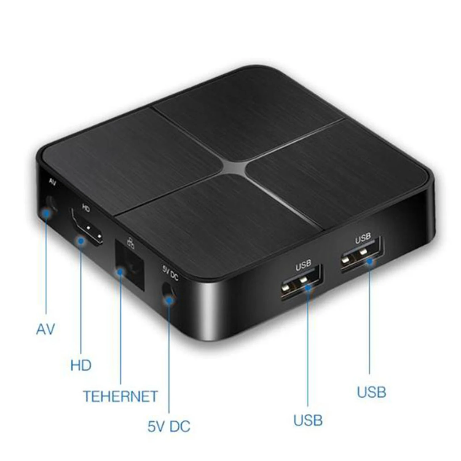 ТВ приставка T96 Mini Android 7 1 четырехъядерный процессор Rk3229 2 4G Wi Fi 4K H2.65 медиаплеер