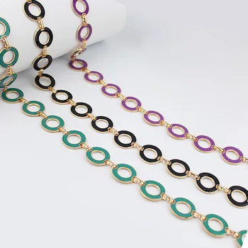 

All-match Metal Candy Color Circle Woman Waist Chain Belt Metal Circle Metal Waist Chain Belt For Women Fashion Woman Belt