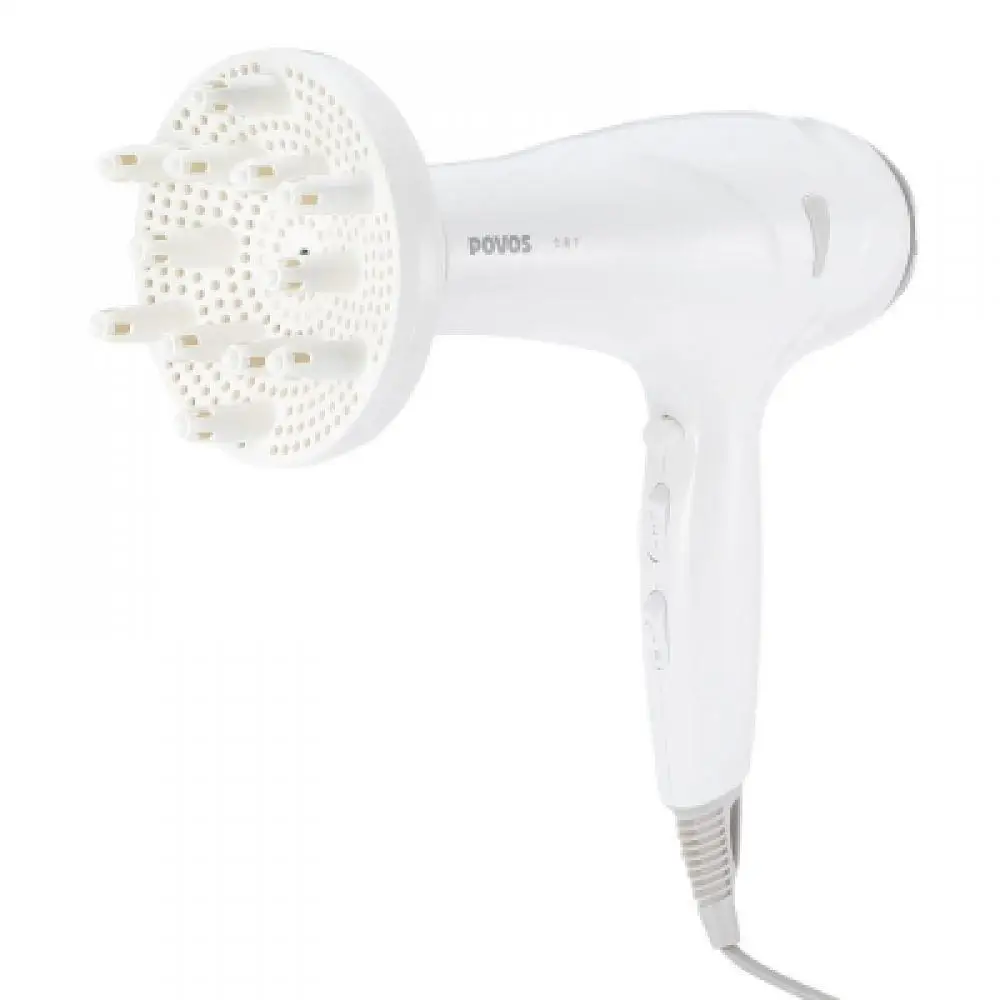POVOS PH9072I Electric 2200W Anion Hair Blow Dryer with 2 Airflow Concentrator POVOS PH9072I Electric 2200W Anion Hair Blow Dryer with 2 Airflow Concentrator