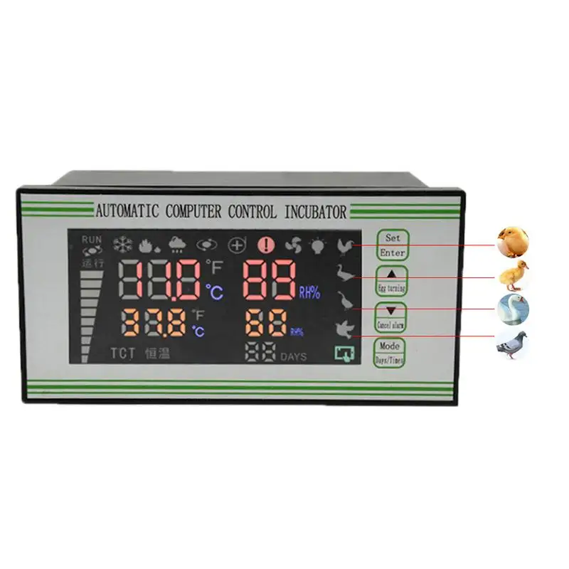 

High Quality Wholesale XM-18S Multifunctional Controller Temperature Humidity Incubator Automatic Incubator Egg Hatcher